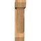 Ekena Millwork Traditional Slat Smooth Bracket w/ Offset Brace, Western Red Cedar, 5 1/2"W x 22"D x 22"H BKT0604X22X22TRA06SWR - alternate 2
